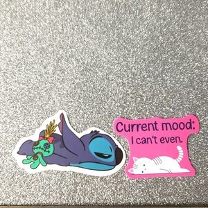 10/$10 LILO AND STITCH sticker Waterproof DISNEY